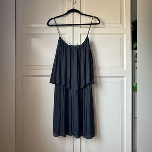 Zara spaghetti strap tiered dress size medium